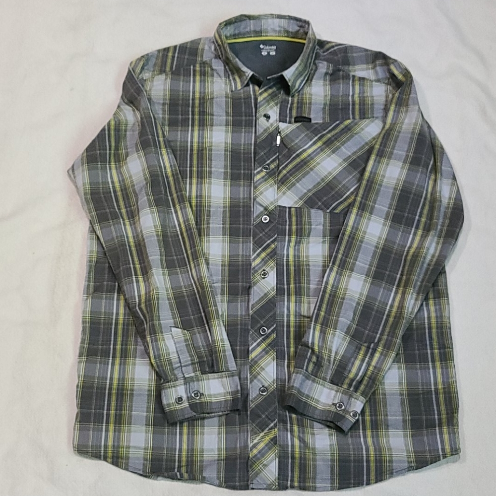 Columbia Long-sleeve Light-weight Shirt Men's Sz M